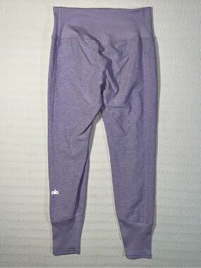 ALO Yoga Alosoft High Rise Legging Size Small Purple Pilates Athleisure Workout